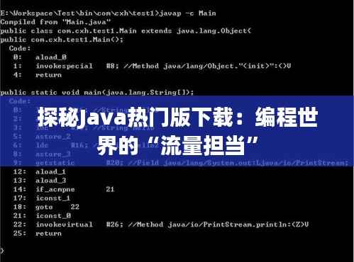 探秘Java热门版下载:编程世界的“流量担当”